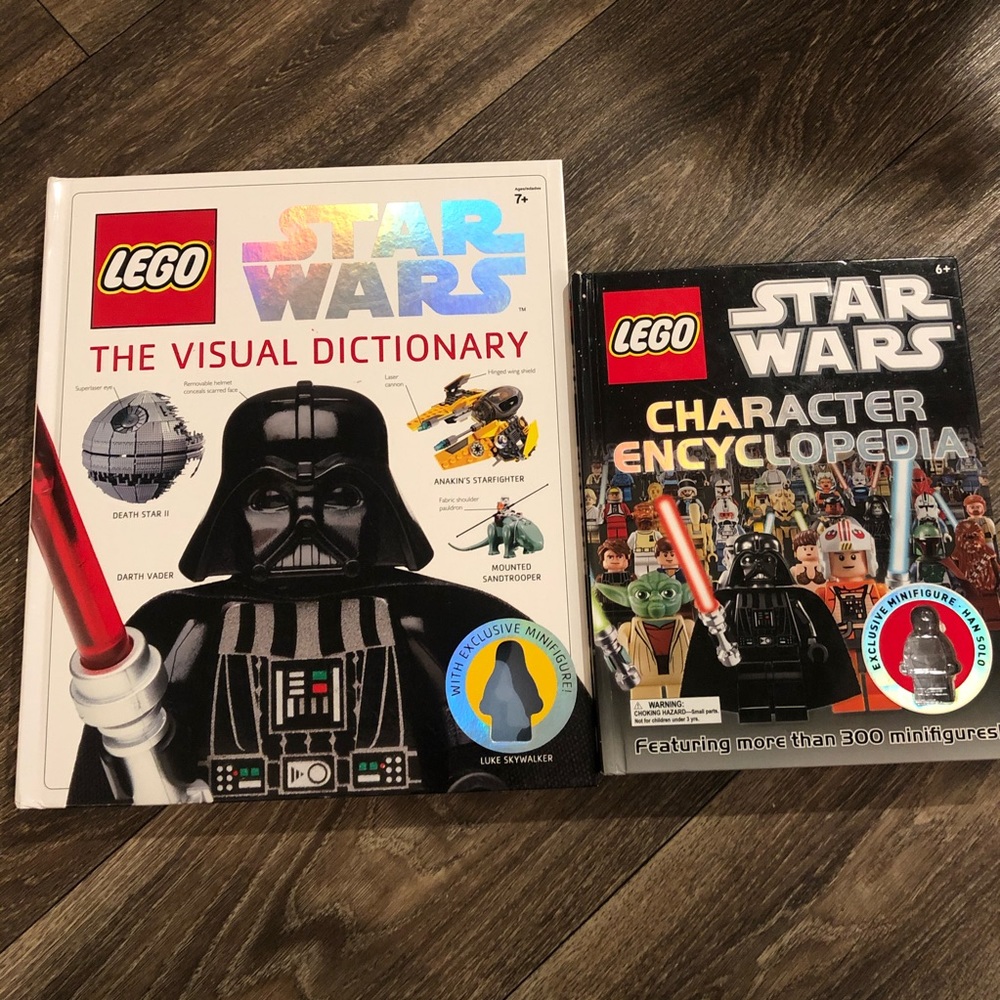 2/25🌼🌼Star Wars LEGO Books and stickers🌼
